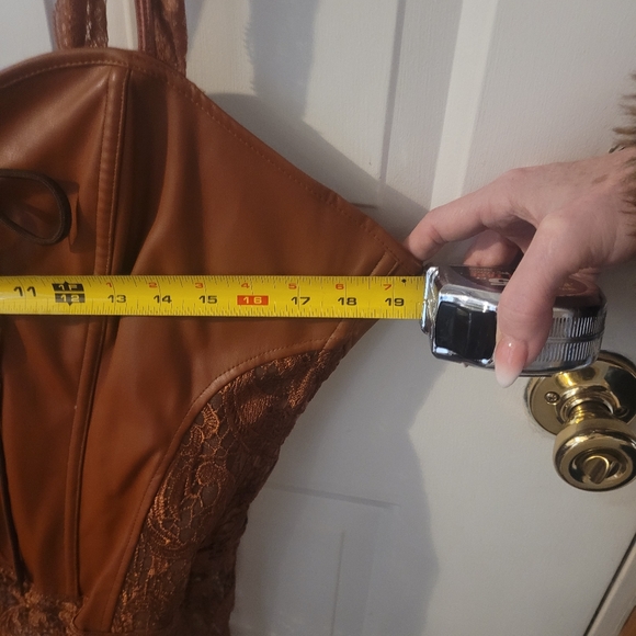 Sienna Brown Steam Punk corset 4x.  Brand new never worn - Picture 5 of 10